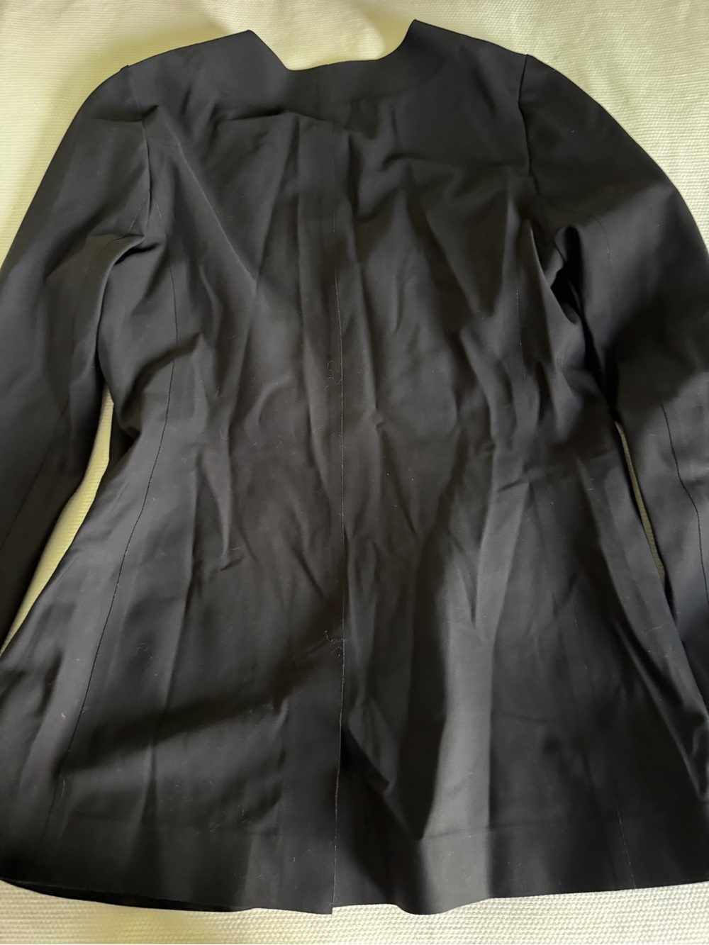 Athleta Black Open-Front Blazer, sz 8 - Picture 11 of 13